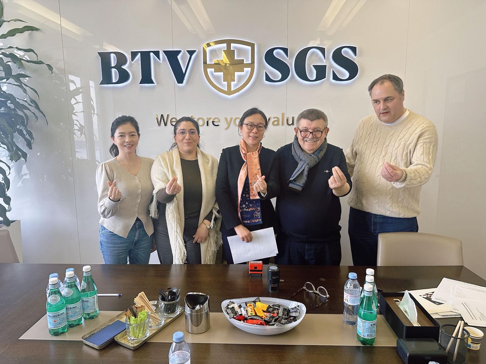 Andranik Ghazarian — Andranik Ghazarian with the FINAIS team and partners at BTV SGS during a documentation meeting.